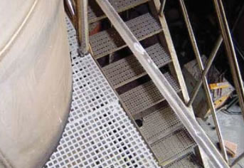 玻璃钢楼梯平台