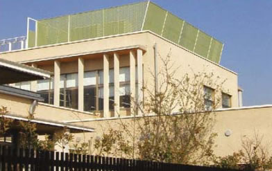 中央空调外机玻璃钢隔板装饰