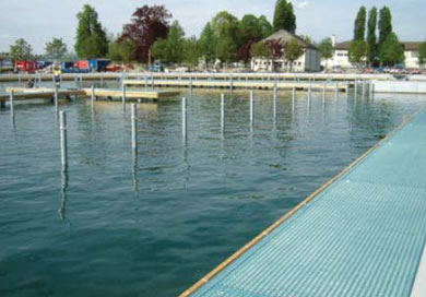 玻璃钢游泳池休息台