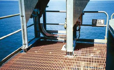 海上玻璃钢平台